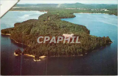 Cartes postales moderne Pointe Manitou Lac Nominingue que Jow Iro Villa des Peres Jejuites