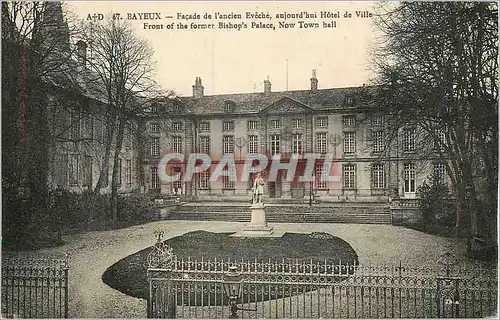 Cartes postales Bayeux Facade de l'Encien Eveche Aujourd'hui Hotel de Ville