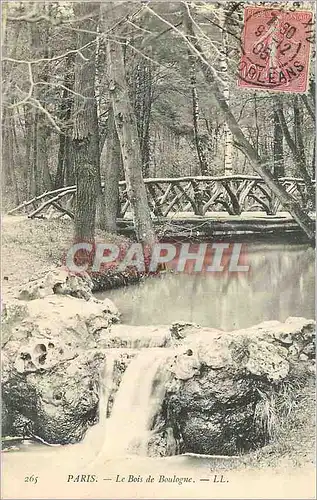 Cartes postales Paris Le Bois de Boulogne