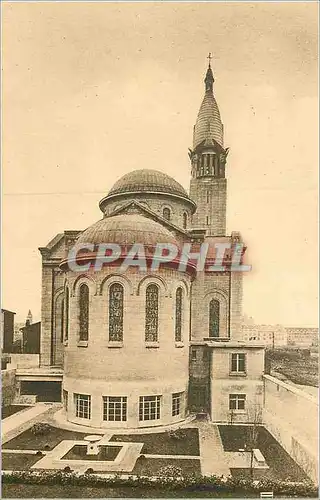 Ansichtskarte AK Paris Eglise des Etudiants (Sacre Coeur) Abside et Jardin