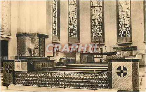 Cartes postales Paris Eglise des Etudiants (Sacre Coeur) Choeur et Maitre Autel