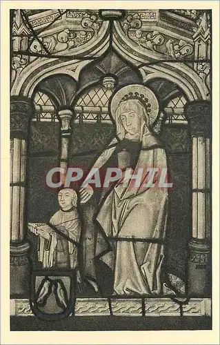 Cartes postales Nancy Musee Historique Lorrain au Palais Ducal Vitrail avec Representation de Ste Madeleine