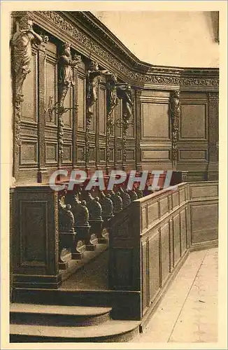 Cartes postales Nancy Eglise des Cordeliers les Stalles