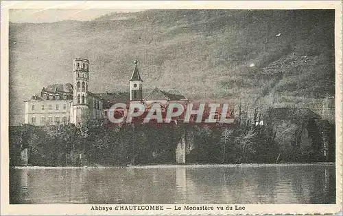 Ansichtskarte AK Abbaye d'Hautecombe Le Monastere Vue Prise du Lac