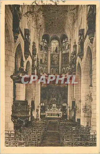 Cartes postales Joigny Interieur de l'Eglise St Jean