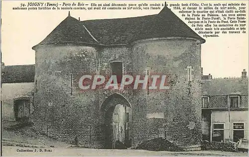 Ansichtskarte AK Joigny (Yonne) Porte du Bois