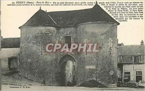 Cartes postales Joigny (Yonne) Porte du Bois