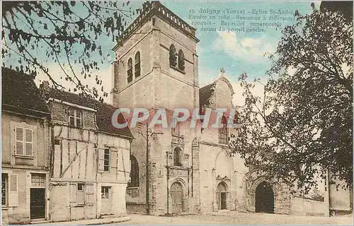Ansichtskarte AK Joigny (Yonne) Eglise St Andre