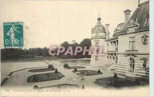 Cartes postales Chantilly Jardin de la Valiere LL