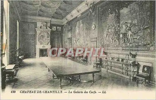 Cartes postales Chateau de Chantilly La Galerie des Certs