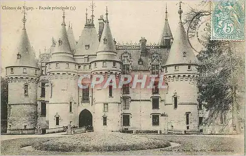 Ansichtskarte AK Chateau de Vigny Facade Principale