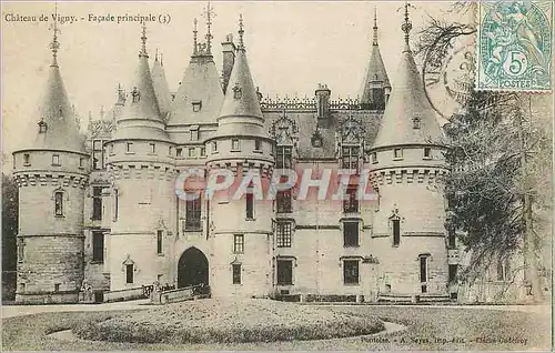 Cartes postales Chateau de Vigny Facade Principale