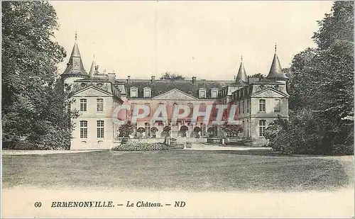 Cartes postales Ermenonville Le Chateau ND