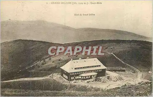 Cartes postales Grand Ballon (Alt 1424 m) Haut Rhin Hotel Refuge du Grand Ballon