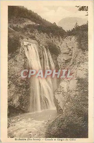 Ansichtskarte AK St Jeoire (Hte Savoie) Cascade et Gorges du Giffre