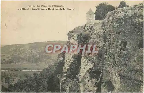 Cartes postales La Dordogne Pittoresque Domme Les Grands Rochers de la Barre