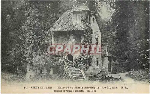 Cartes postales Versailles Hameau de Marie Antoinette Le Moulin A L