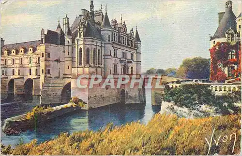 Cartes postales La Douce de France Chateaux de la Loire Chateau de Chenonceaux Facade Nord Est