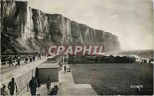 Cartes postales moderne Le Treport La Plage et la Nouvelle Digue