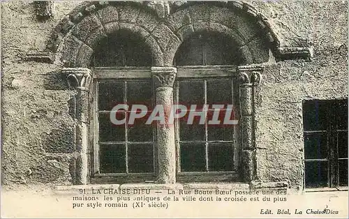 Cartes postales La Chaise Dieu La Rue Boeuf Possede une des Maisons les Plus Antiques de la Ville