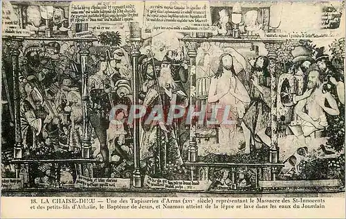 Cartes postales La Chaise Dieu Une des Tapisseries d'Arras (XVIe Siecle)