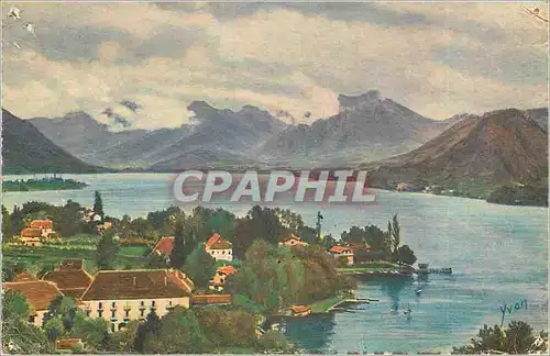 Cartes postales La Douce de France Annecy et Son Lac (Haute Savoie)