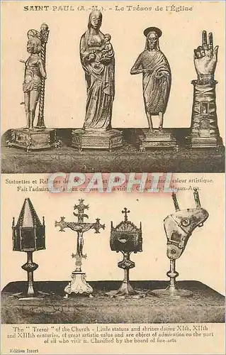 Ansichtskarte AK Saint Paul (A M) Le Tresor de L'Eglise