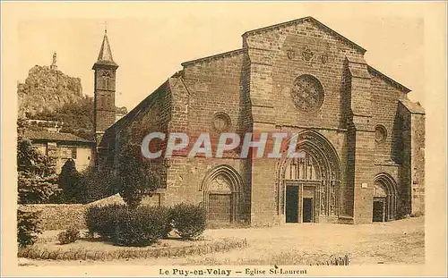 Ansichtskarte AK Le Puy en Velay Eglise St Laurent