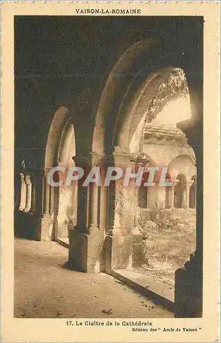 Cartes postales Vaison la Romaine Le Cloitre de la Cathedrale