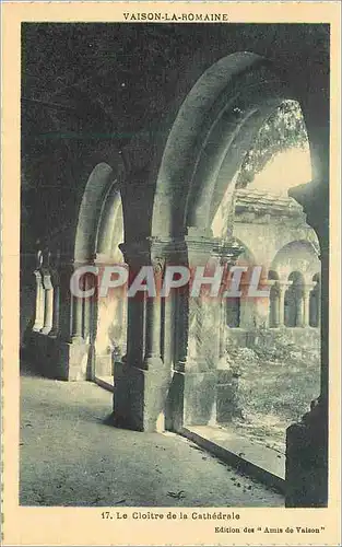 Ansichtskarte AK Vaison la Romaine Le Cloitre de la Cathedrale