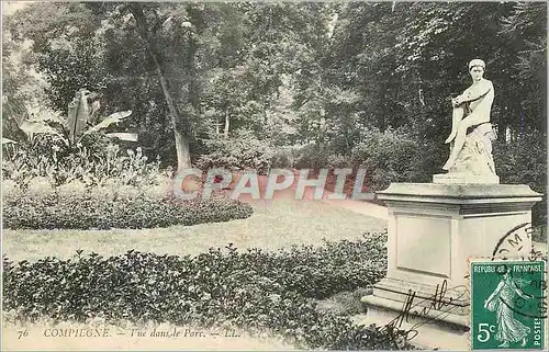 Ansichtskarte AK Compiegne Vue dans Le Parc LL