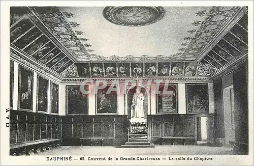 Ansichtskarte AK Dauphine Couvent de la Grande Chartreuse La Salle du Chapitre