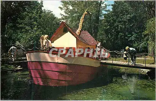 Cartes postales moderne Montreal Quebec le Zoo des Enfants le Parc Lafontaine Giraffe