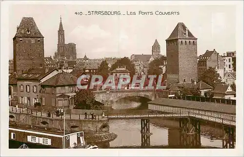 Cartes postales Strasbourg les Ponts Couverts