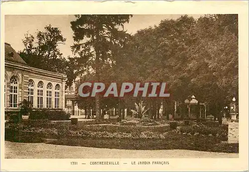 Cartes postales Contrexeville le Jardin Francais
