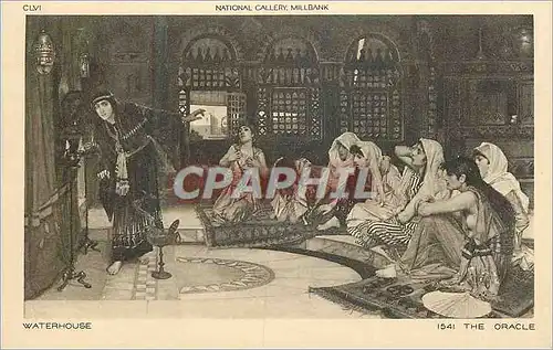 Ansichtskarte AK National Gallery Millbank Waterhouse the Oracle