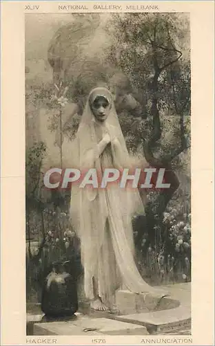 Cartes postales National Gallery Millbank Hacker Annunciation