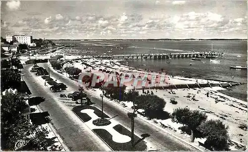 Moderne Karte Arcachon Cote d'Argent la Plage