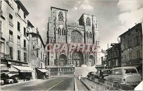Cartes postales moderne Vienne sur le Rhone (Isere) Place et Cathedrale Saint Maurice (XIIe au XVI e siecles)