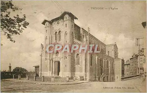 Cartes postales Trevoux l'Eglise Lemonon Freres