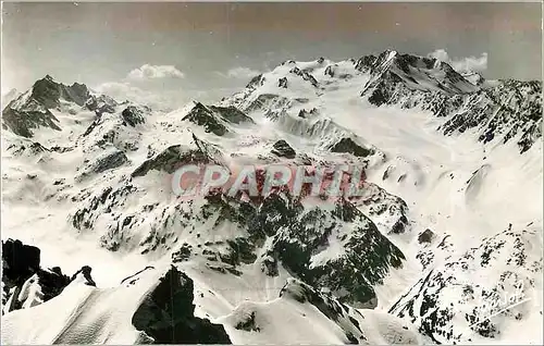 Cartes postales moderne la Haute Montagne Environs de Pralognan et Courchevel Massif de Peclet Polset Pointe de l'Echell