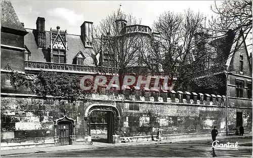 Moderne Karte Paris Musee de Cluny (XVe s)