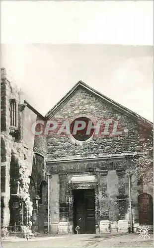 Cartes postales moderne St Julien le Pauvre Paris Vestiges de Saint Julien (XIe siecle) et Portail Restaure (XVIIe siecl