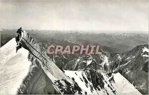 Moderne Karte Pralognan la Vanoise (Savoie) la Grande Casse (3852m) le Sommet