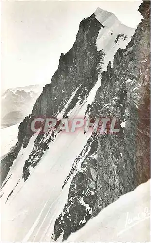 Cartes postales moderne Pralognan la Vanoise (Savoie) la Grande Casse (3852m) le Couloir face Nord