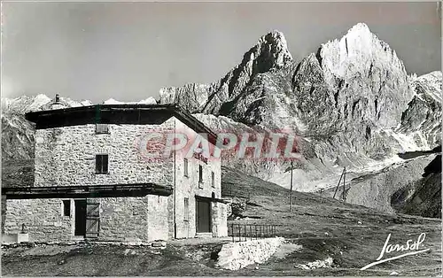 Moderne Karte Pralognan la Vanoise (Savoie) Alt 1430m