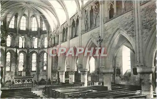 Cartes postales moderne la Chapelle sur Crecy Interieur de l'Eglise XIII XIV siecle
