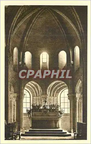 Cartes postales Morienval (Oise) l'Eglise Notre Dame Choeur et Deambulatoire