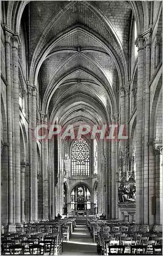 Moderne Karte Beauvais Interieur de l'Eglise St Etienne