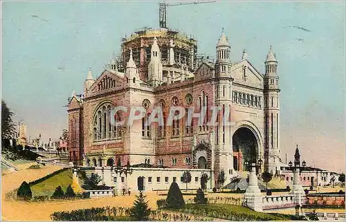 Cartes postales Lisieux la Basilique Etat Actuel des Travaux